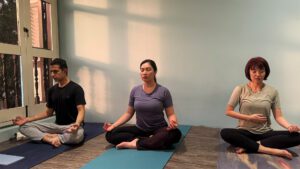 Pranayam Yoga at Rudrakshaa Yogashala - Yoga Studio in Singapore