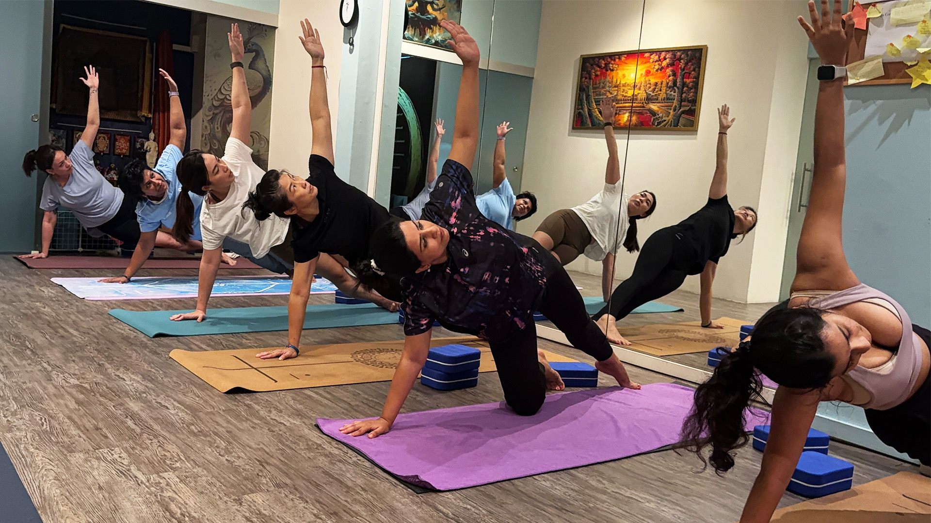 Rudrakshaa Yogashala Singapore - Yoga Class Pose