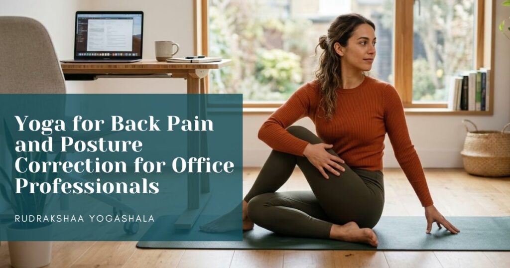 Yoga for Back Pain & Posture Correction for Office Professionals