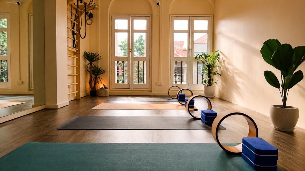 Rudrakshaa Yogashala Interior - Yoga Studio in Singapore