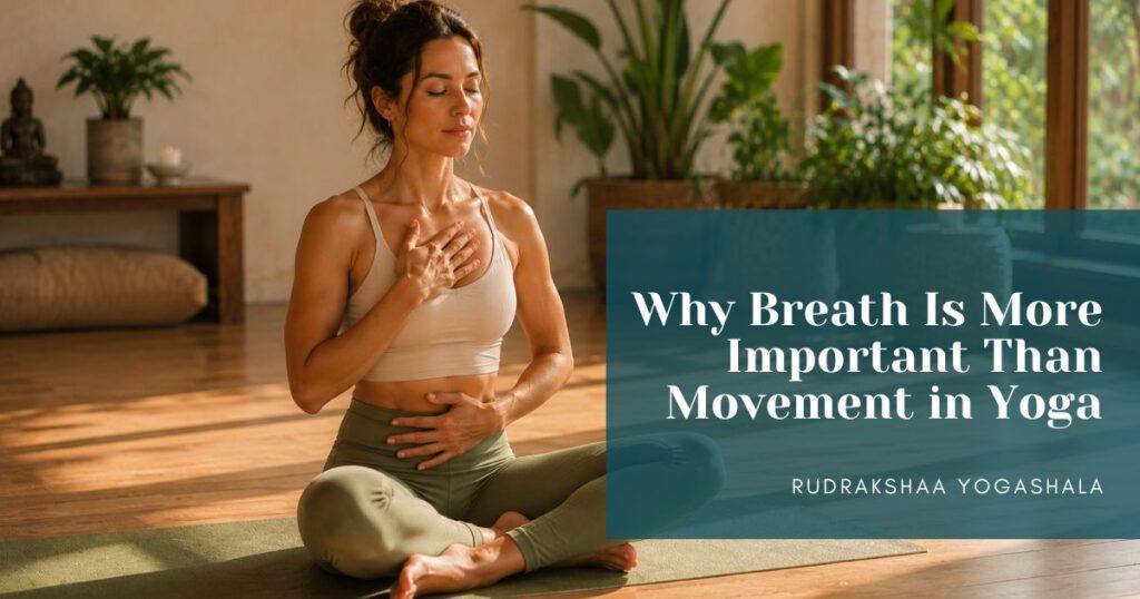 Why Breath Is More Important Than Movement in Yoga
