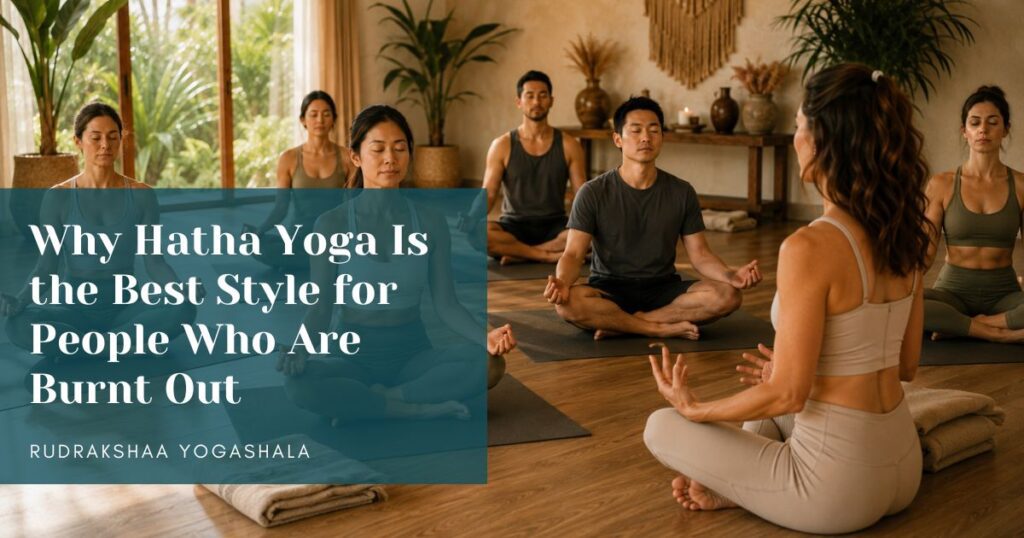 Why Hatha Yoga Is the Best Style for People Who Are Burnt Out