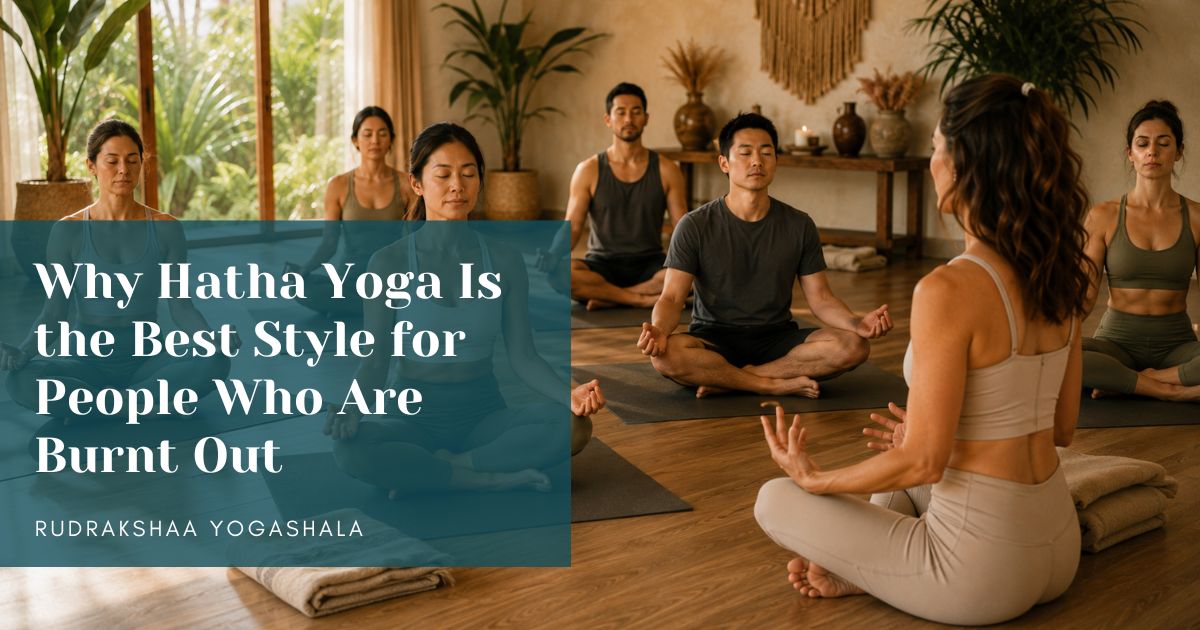 Why Hatha Yoga Is the Best Style for People Who Are Burnt Out
