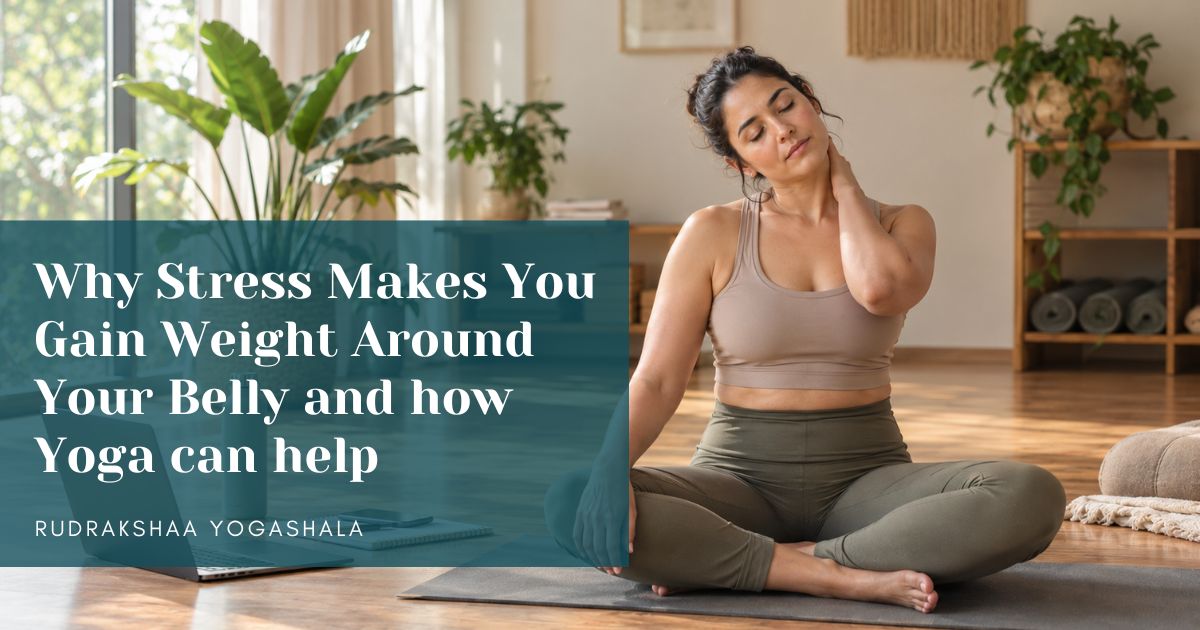 Why Stress Makes You Gain Weight Around Your Belly and How Yoga Can Help