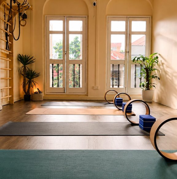 Rudrakshaa Yogashala Interior - Yoga Studio in Singapore