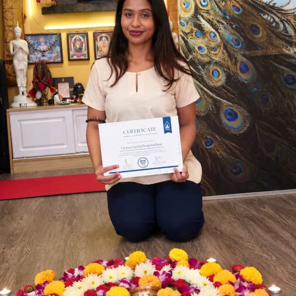 Yoga Teacher Training Certification Ceremony in Singapore