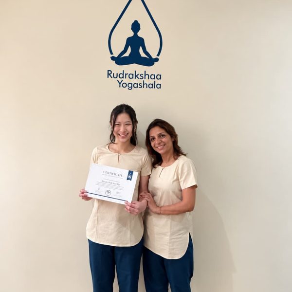 Yoga Teacher Training Students Celebrating Together